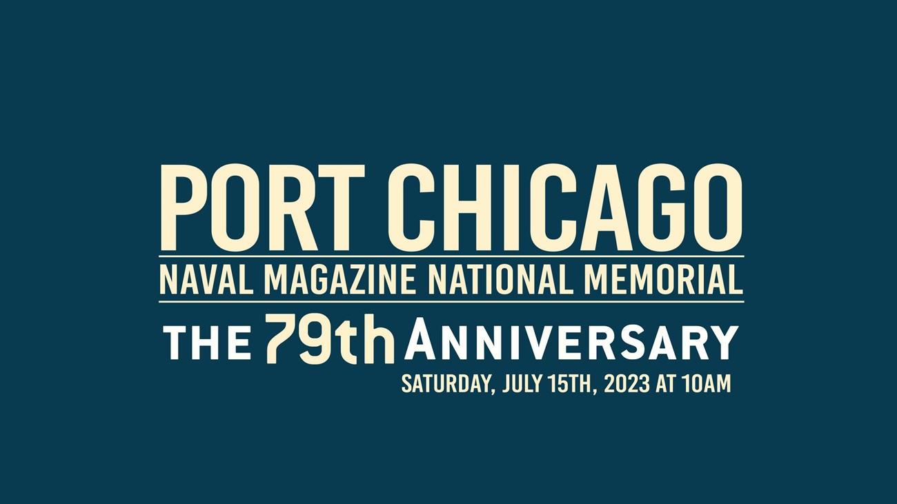 Text: Park name and "The 79th Anniversary, Saturday, July 15th, 2023