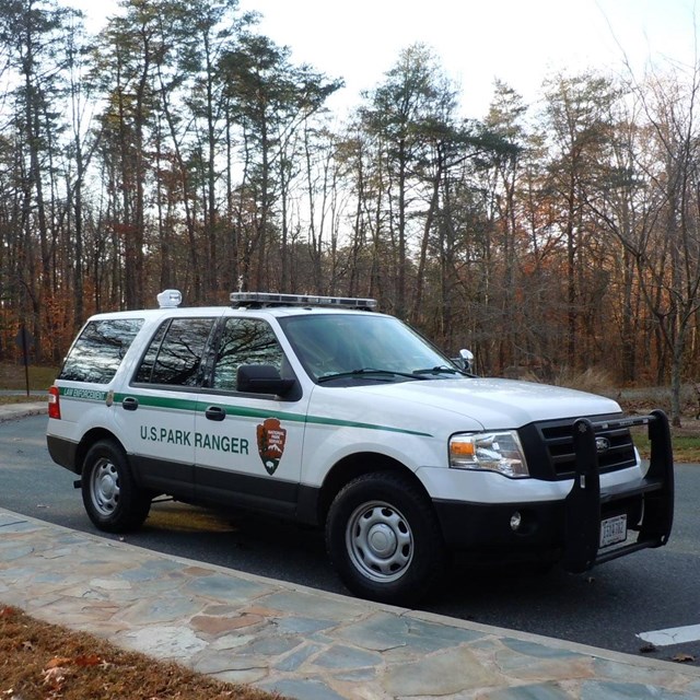 U.S. Park Ranger Law Enforcement vehicle