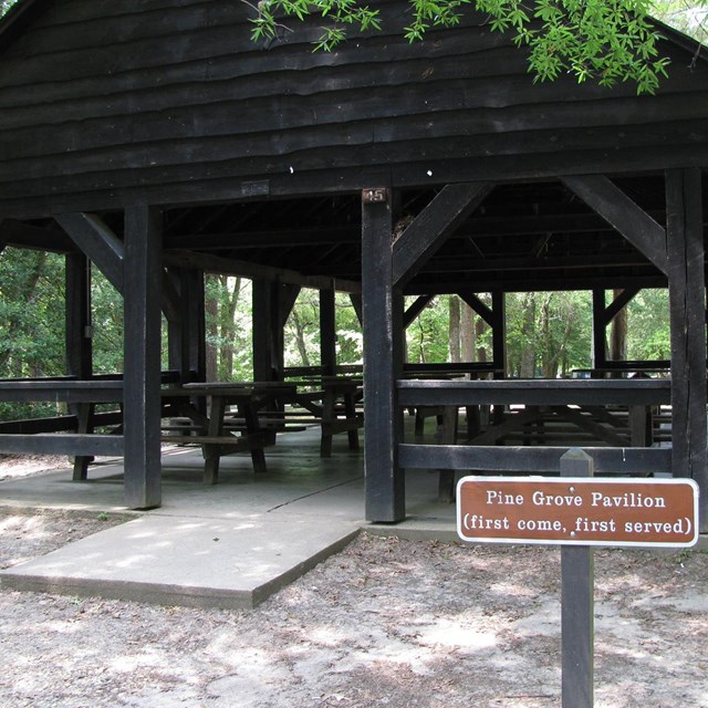 Picnic Pavilion available at the park