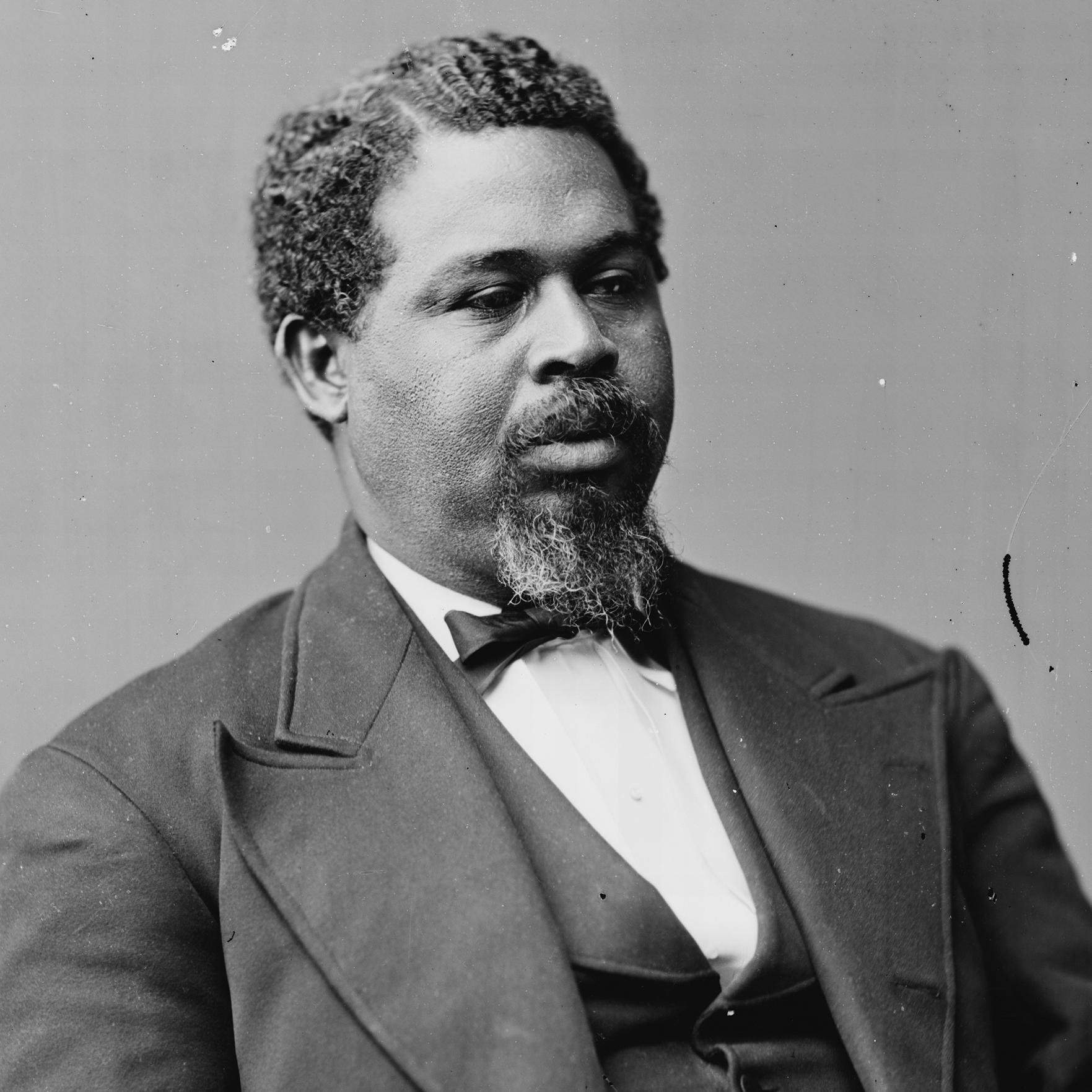 Portrait photograph of Robert Smalls
