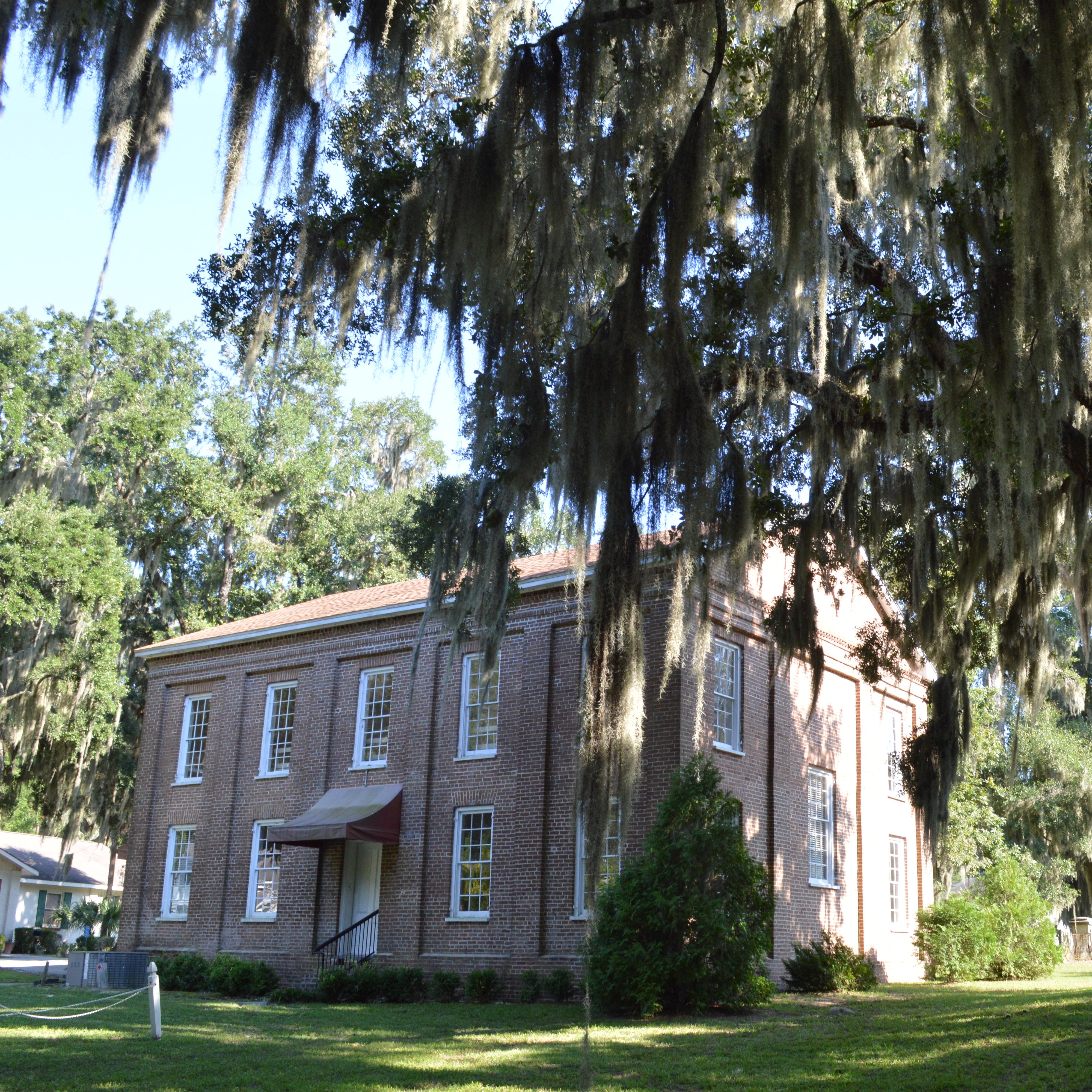Photograph of historic Brick Baptist Church
