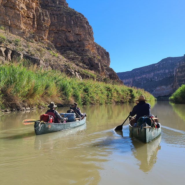 Canoeing the Rio Grande Wild and Scenic River