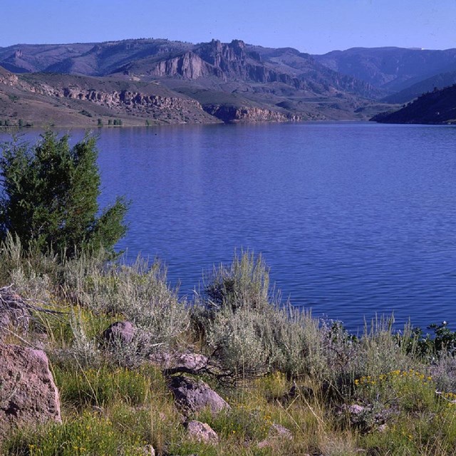 Blue Mesa Reservoir, Sapinero Basin Credit: NPS/Lisa Lynch