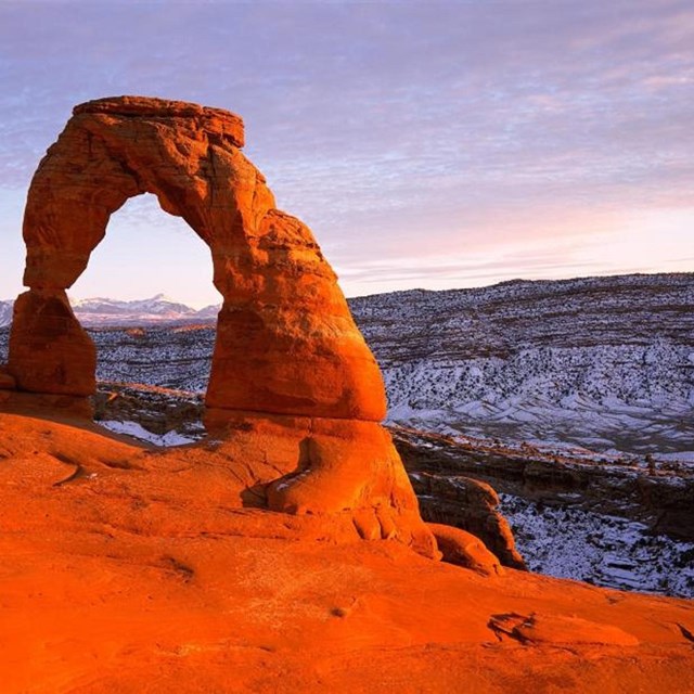 Delicate Arch.  NPS Photo/Neal Herbert.