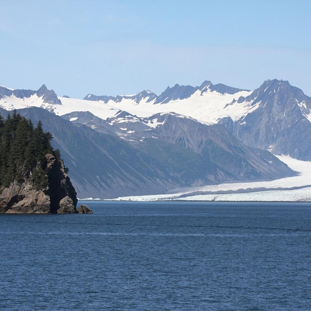 Bear Glacier. NPS Photo/Jim Pfeiffenberger