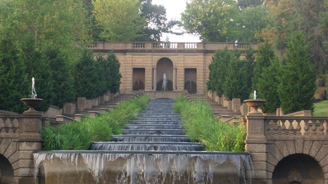 a cascade of water 