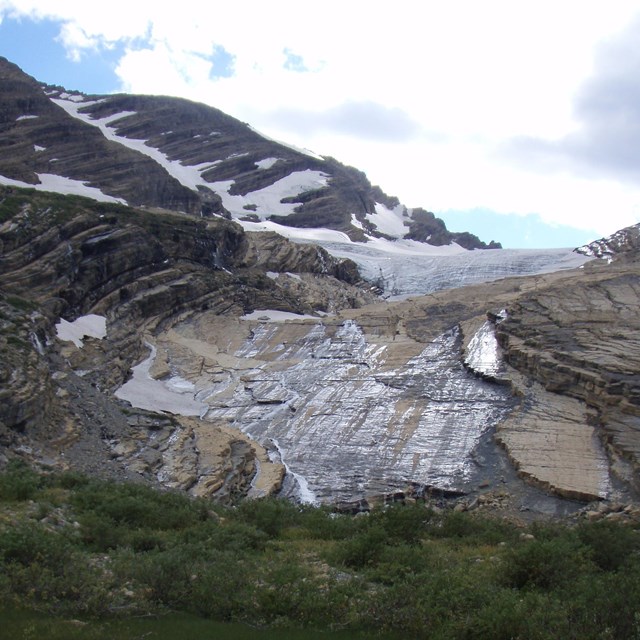 Jackson Glacier in Glacier NP.