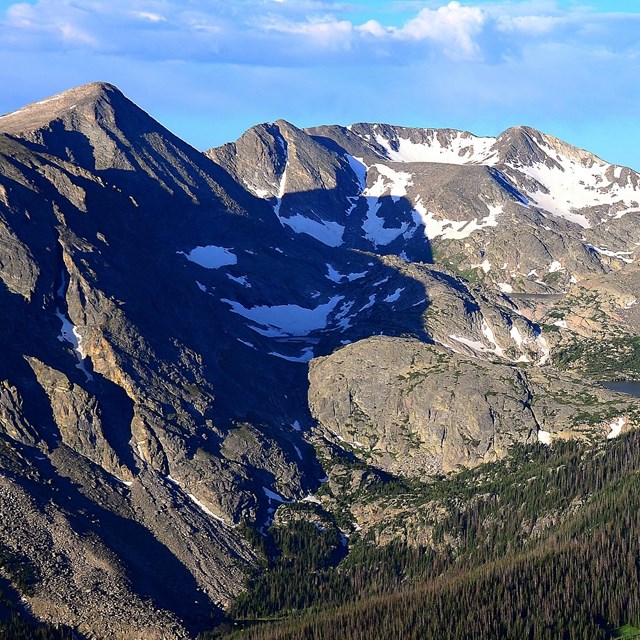 View of Rock Mountain Peaks