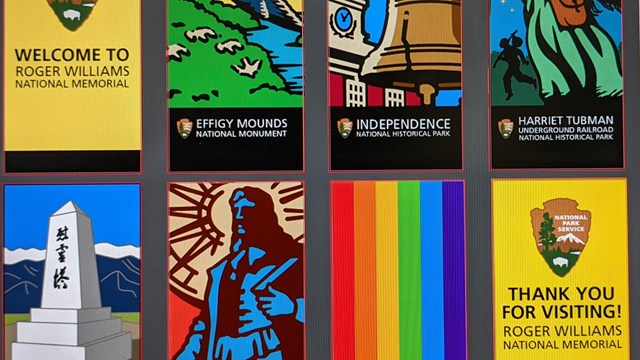 New Banners at Roger Williams NM