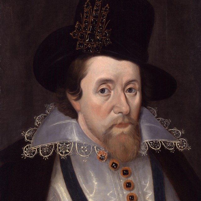 Painting of King James I