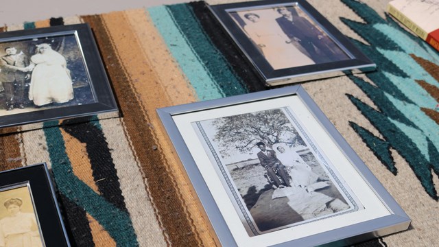 Promotional Image reading "We're Still Here: San Antonio Mission Descendant Stories".