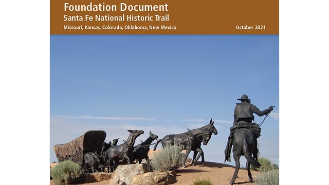 Cover page of a document with an image of a sculpture.