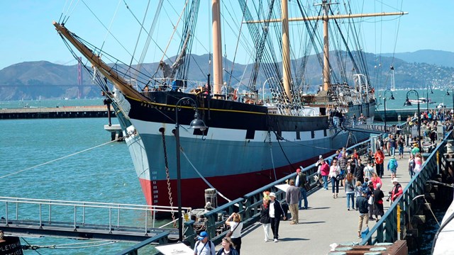 Hyde Street Pier at San Francisco Maritime NHP