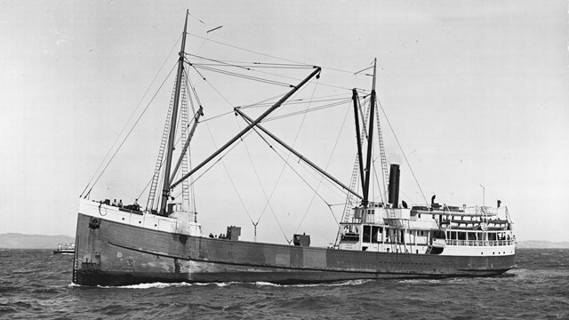 Historic photo of Wapama