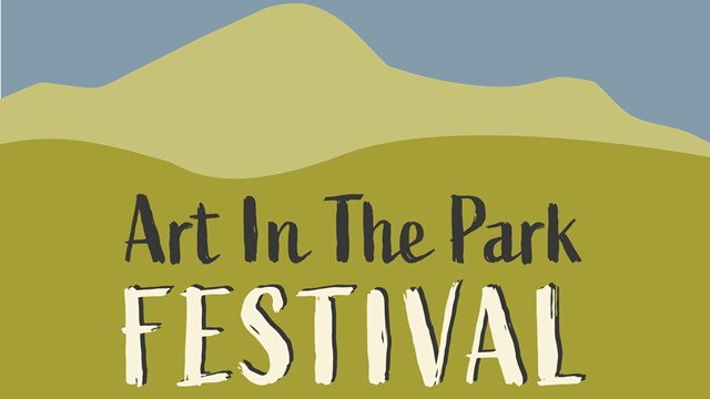 logo with words Art in the Park Festival 4th Saturday in September