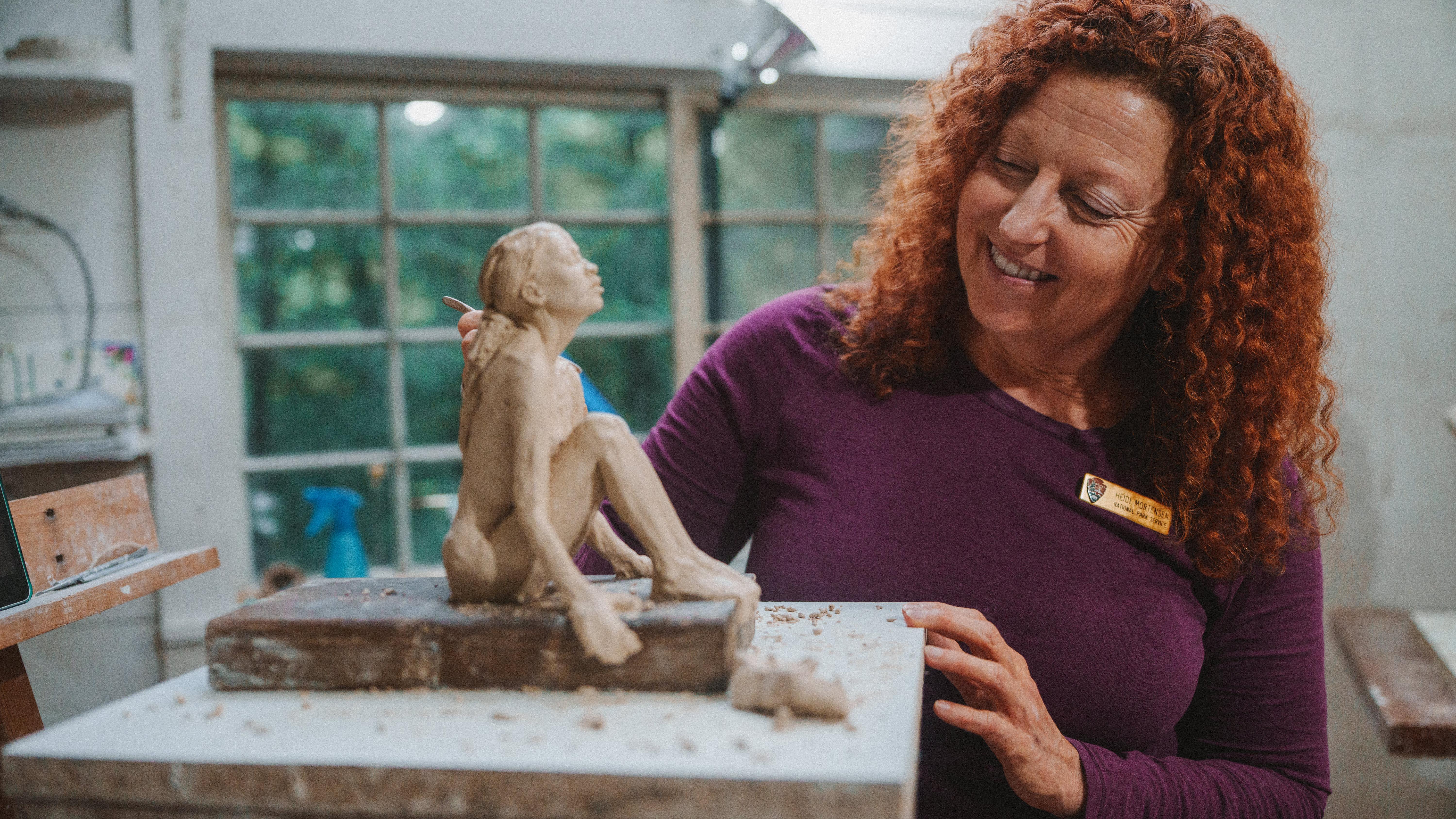 small sculpture studio