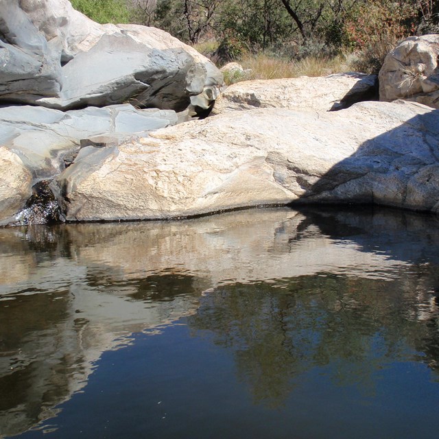 Bedrock pool