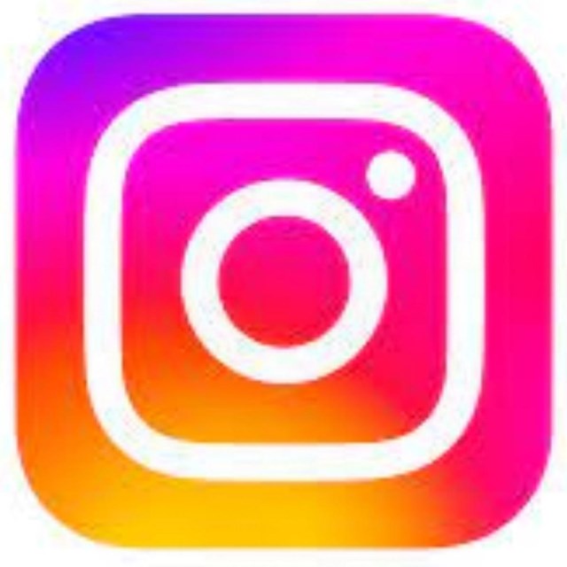 Logo of the social media site instagram