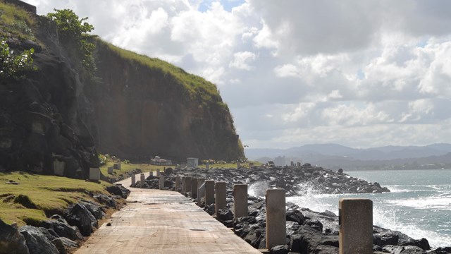 View of the Paseo del Morro