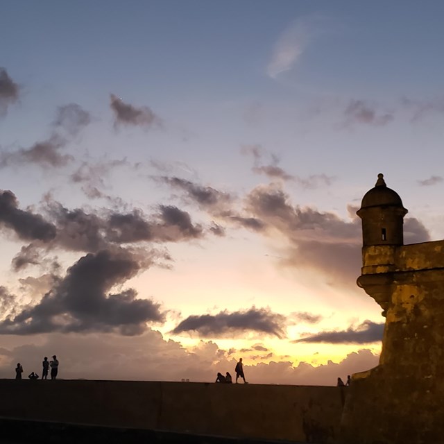 Sunset at El Morro