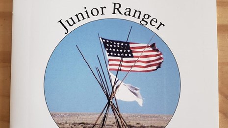 The cover of the Sand Creek Massacre Junior Ranger booklet