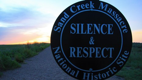 Accessibility options for the Sand Creek Massacre NHS