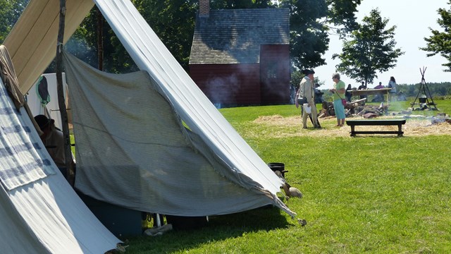 Photo of 18th Century Military Tent