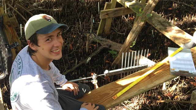Image of student holding clipboard