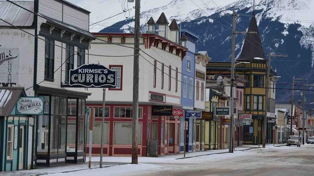 Downtown Klondike Gold Rush.