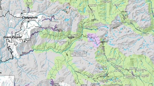Sequoia Stock Use Grazing Map