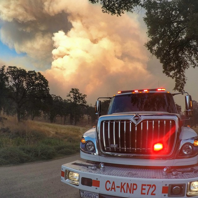 Engine 72 on a Wildfire Assignment