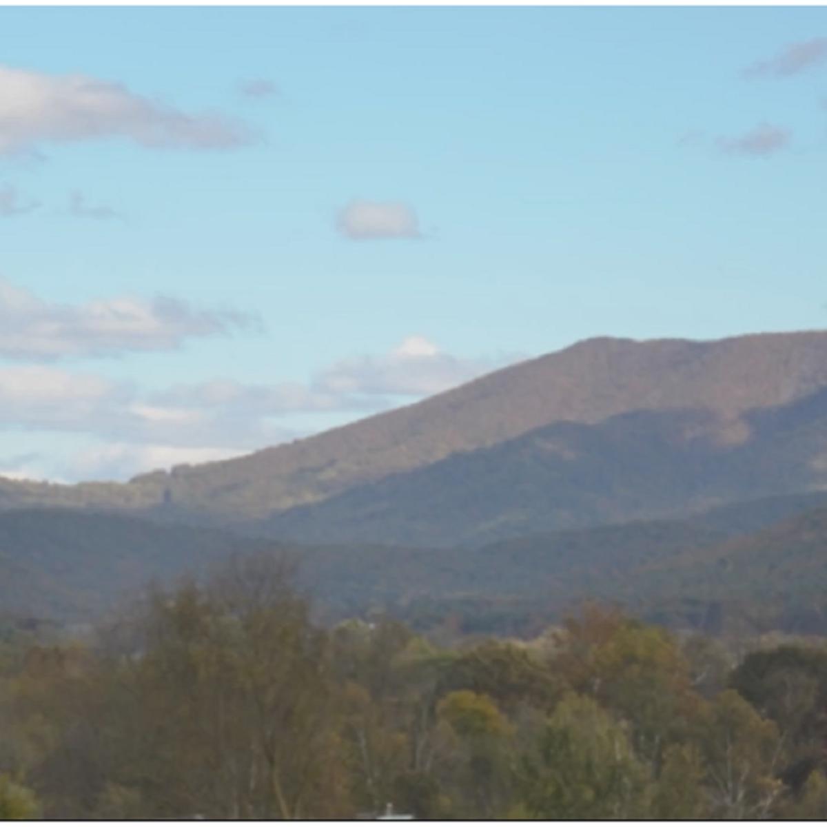 View of Marys Rock from the valley