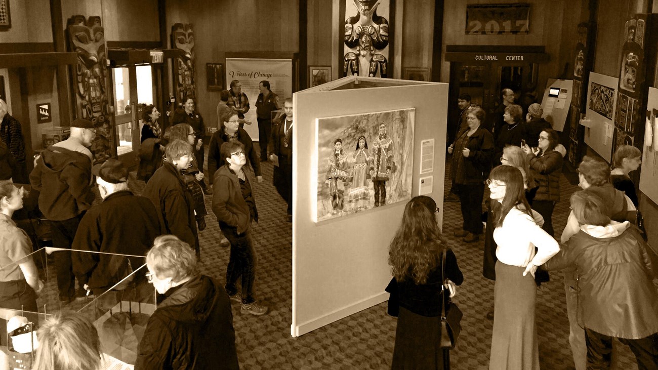Voices of Change Exhibit Opening 