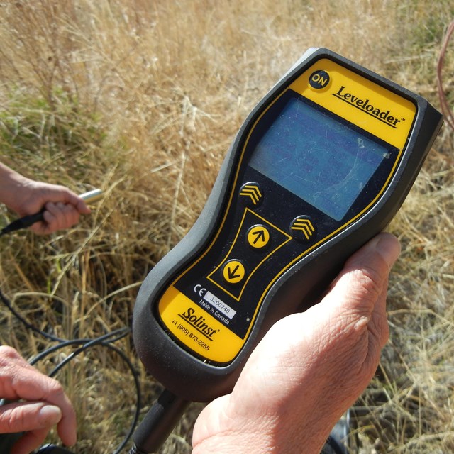 Device used for collecting groundwater monitoring data.