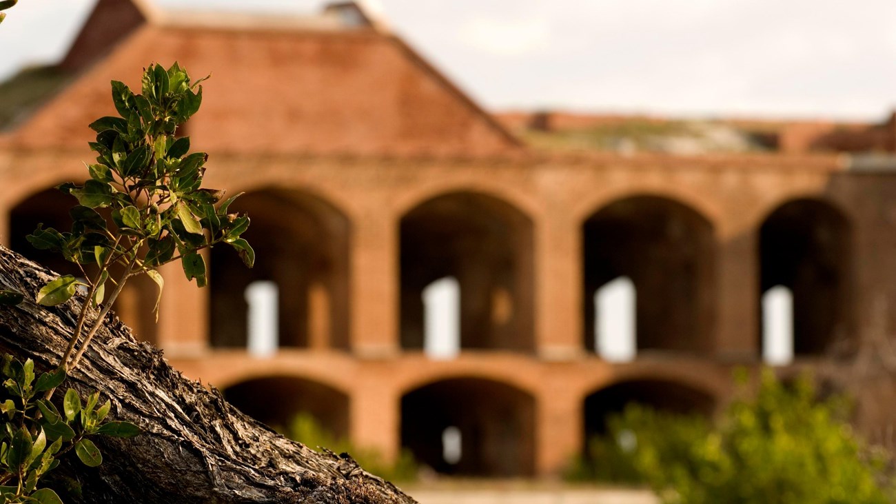 Interior of Fort Jefferson