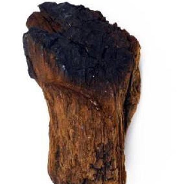 Wood artifact from collection