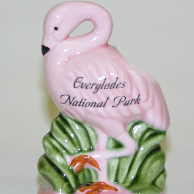 Flamingo figurine