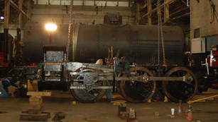 Baldwin locomotive number 26 restoration