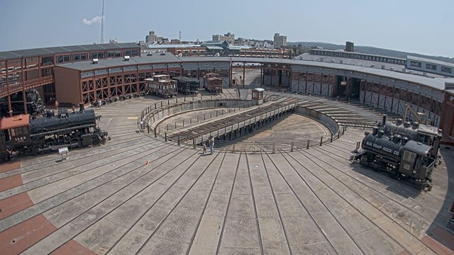 Live view of Turntable at Steamtown