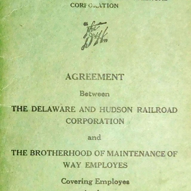 Agreement between union & railroad
