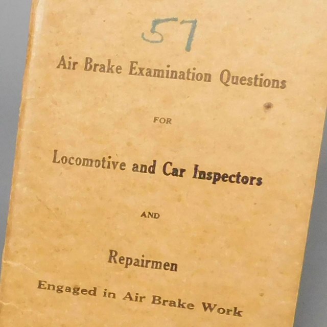 Air Brake Examination Questions For Locomotive and Car Inspectors and Repairmen Engaged In Air Brake