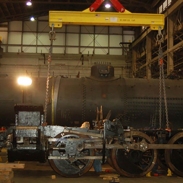 Baldwin locomotive number 26 restoration