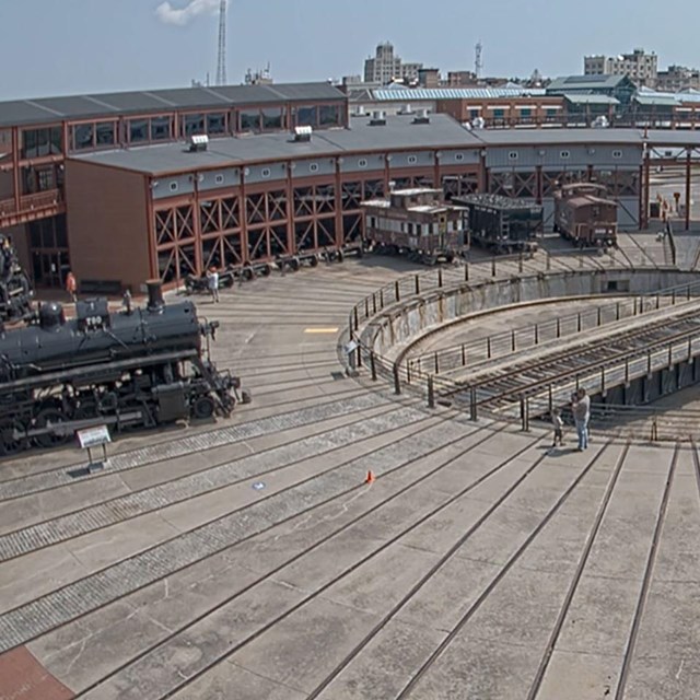 Live view of Turntable at Steamtown
