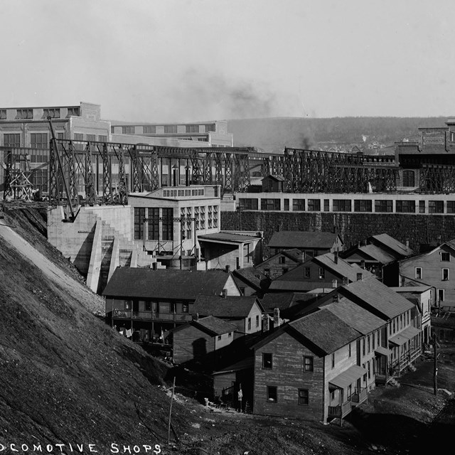 D.L.& W. Locomotive Shops, Scranton PA