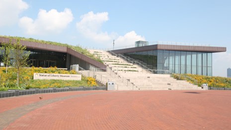 Image of the Statue of Liberty Museum front 