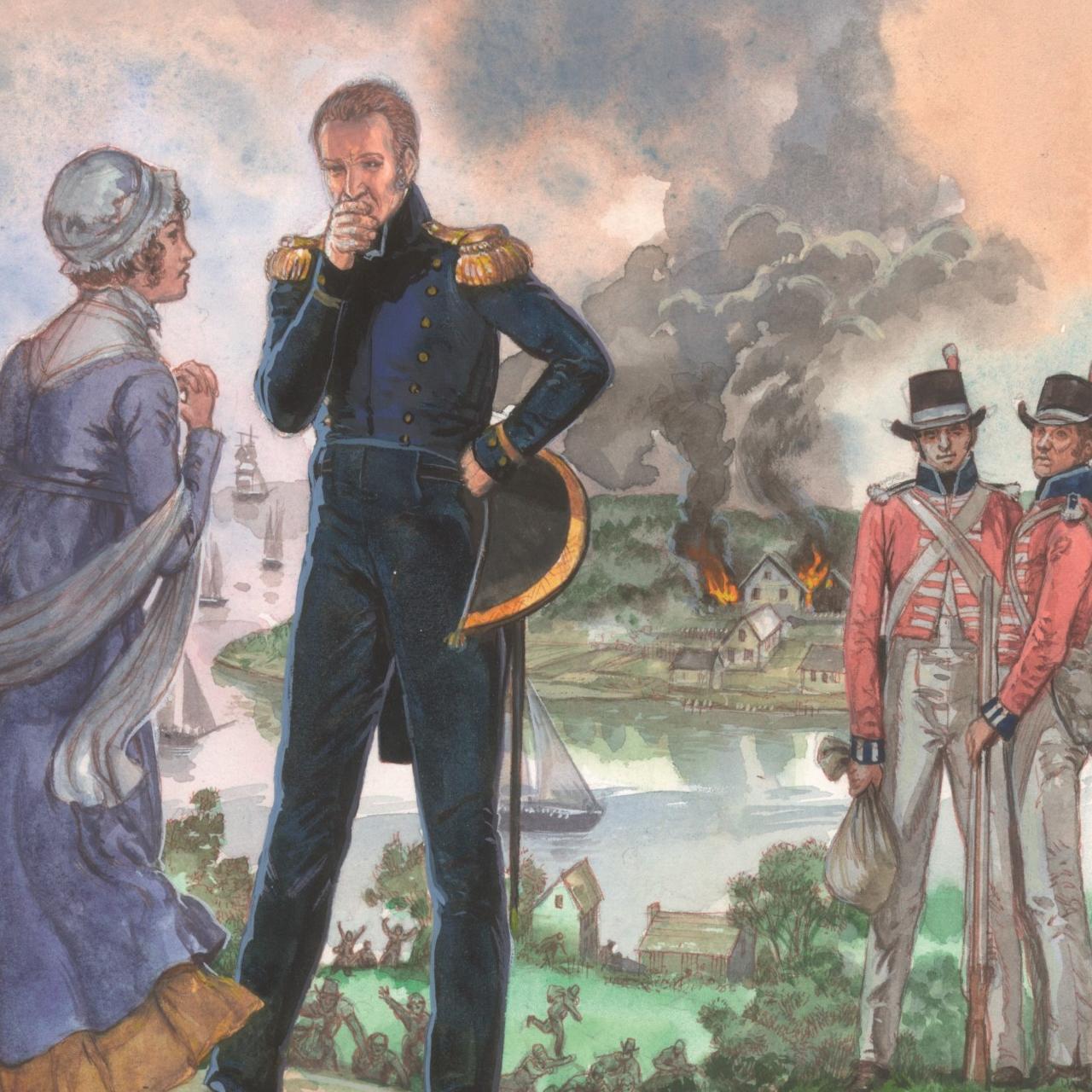 According to legend, Kitty Knight helped save two private homes from British raiders.