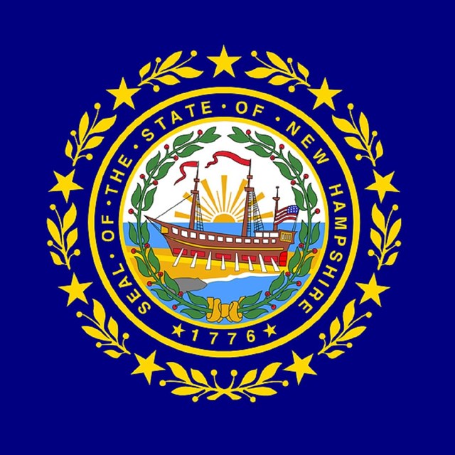 State flag of New Hampshire, CC0