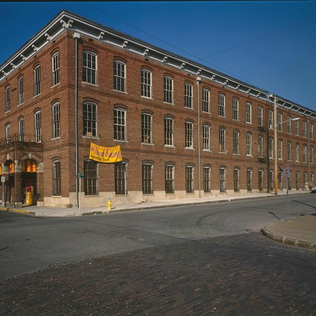 Ybor Cigar Factory, Florida. Exterior. Library of Congress