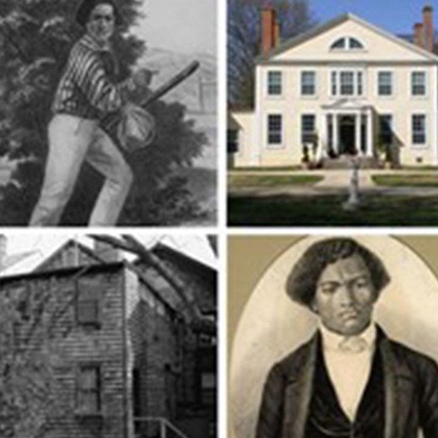Places where Frederick Douglass lived