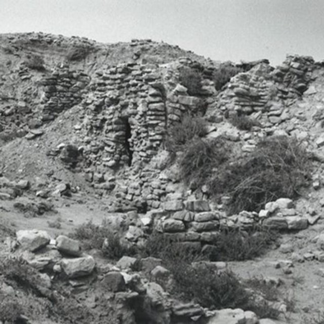 Awatovi Ruins built by the historic Hopi people